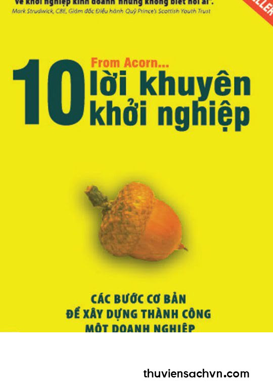 10 LỜI KHUYÊN KHỞI NGHIỆP