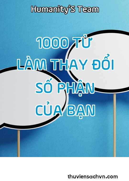 1000 TỪ LÀM THAY ĐỔI SỐ PHẬN CỦA BẠN