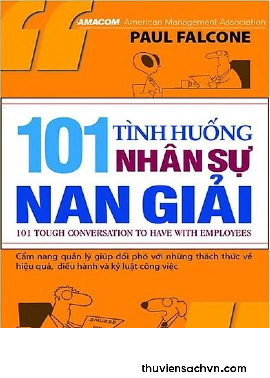 101 TÌNH HUỐNG NHÂN SỰ NAN GIẢI