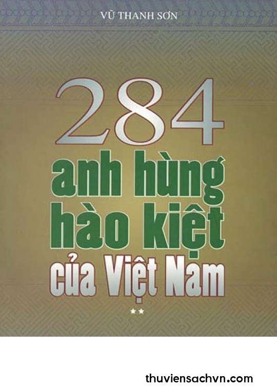 248 ANH HÙNG HÀO KIỆT CỦA VIỆT NAM