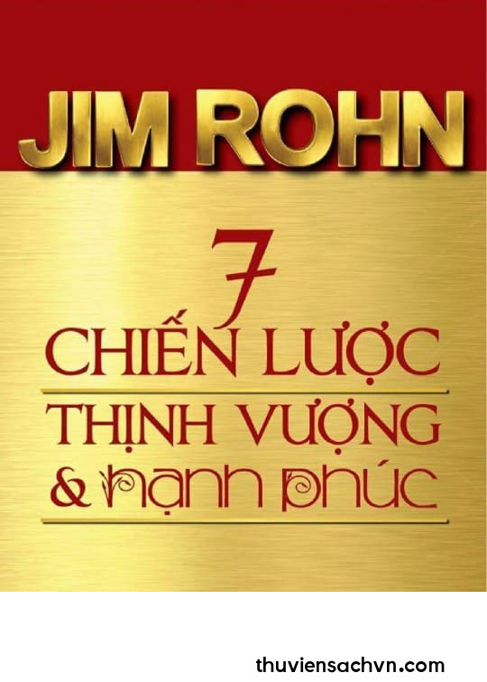 7 CHIẾN LƯỢC THỊNH VƯỢNG VÀ HẠNH PHÚC