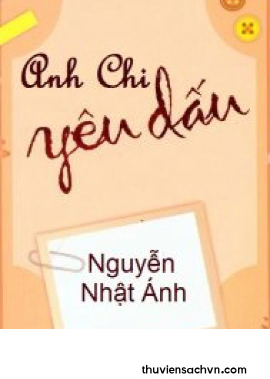 ANH CHI YÊU DẤU