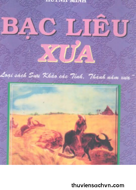 BẠC LIÊU XƯA