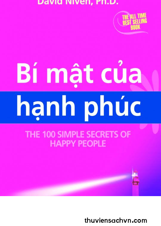 BÍ MẬT CỦA HẠNH PHÚC