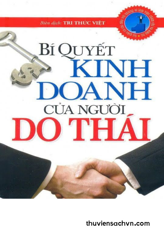 BÍ QUYẾT KINH DOANH CỦA NGƯỜI DO THÁI