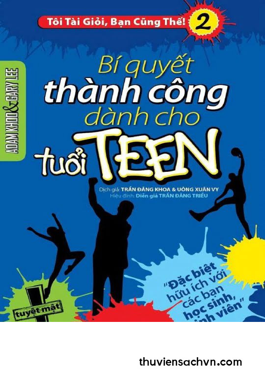 BÍ QUYẾT THÀNH CÔNG DÀNH CHO TUỔI TEEN