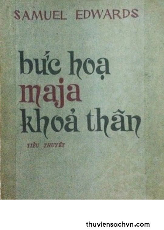 BỨC HỌA MAJA KHỎA THÂN