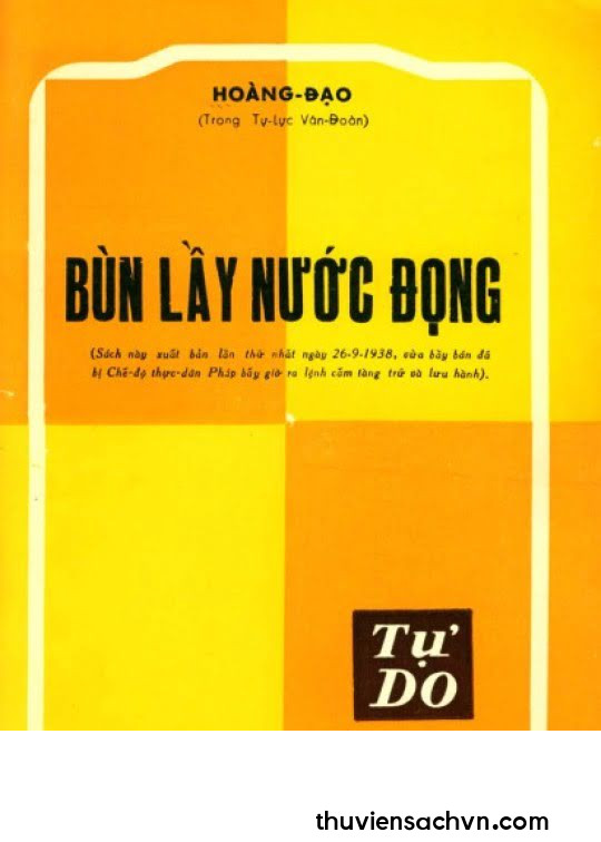 BÙN LẦY NƯỚC ĐỌNG