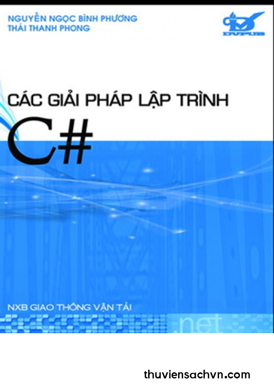 CÁC GIẢI PHÁP LẬP TRÌNH C#