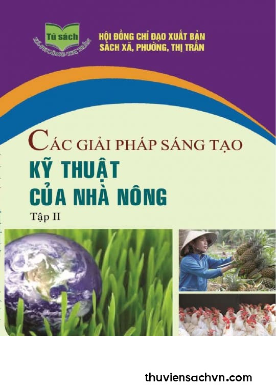 CÁC GIẢI PHÁP SÁNG TẠO KỸ THUẬT CỦA NHÀ NÔNG - TẬP 2