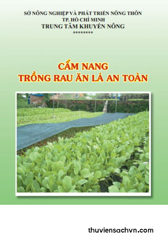 CẨM NANG TRỒNG RAU GIA VỊ AN TOÀN