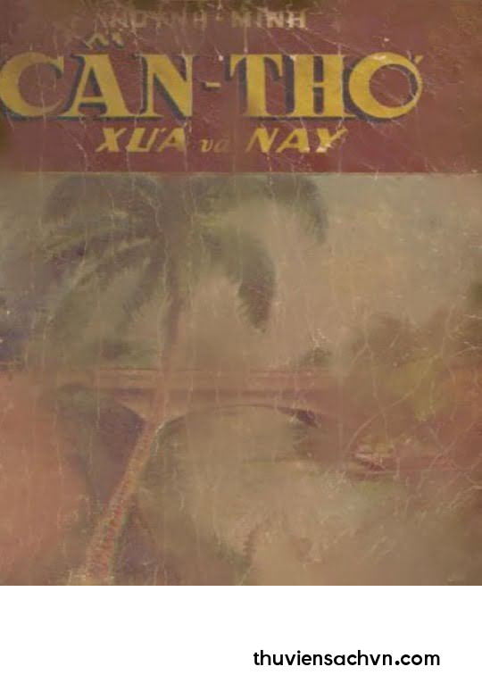 CẦN THƠ XƯA VÀ NAY