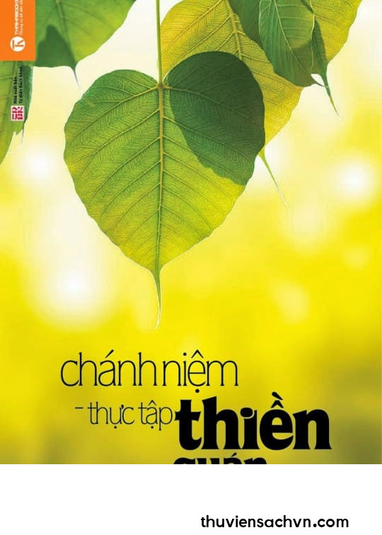 CHÁNH NIỆM THỰC TẬP THIỀN QUÁN