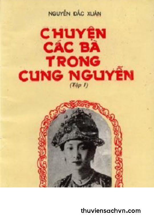 CHUYỆN CÁC BÀ TRONG CUNG NGUYỄN