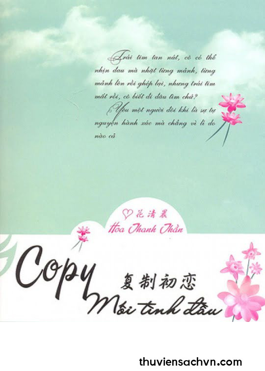 COPY MỐI TÌNH ĐẦU