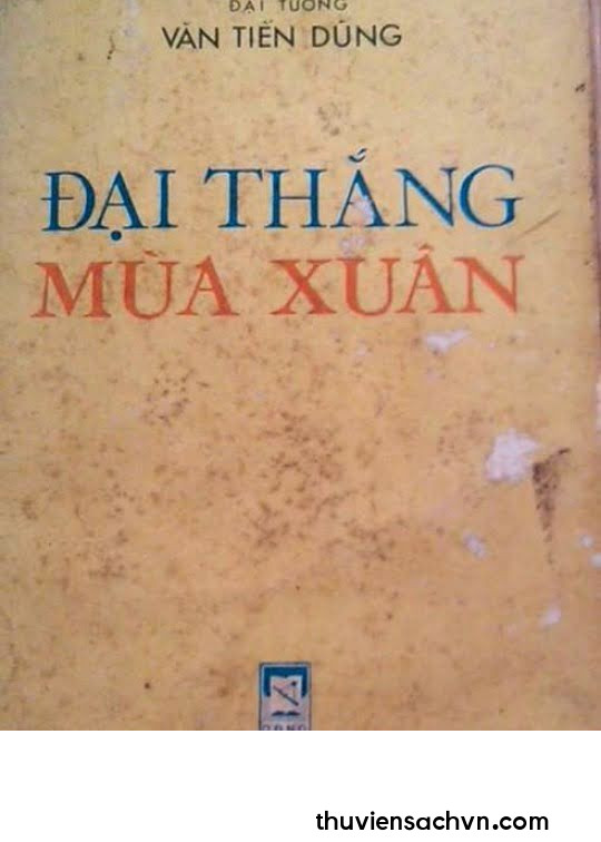 ĐẠI THẮNG MÙA XUÂN