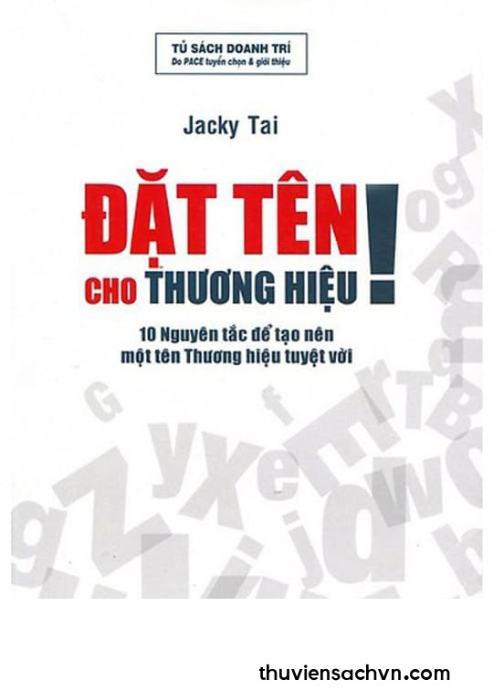 ĐẶT TÊN CHO THƯƠNG HIỆU