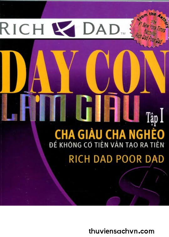 DẠY CON LÀM GIÀU - TẬP 1