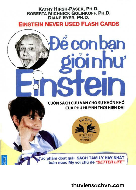 ĐỂ CON BẠN GIỎI NHƯ EINSTEIN