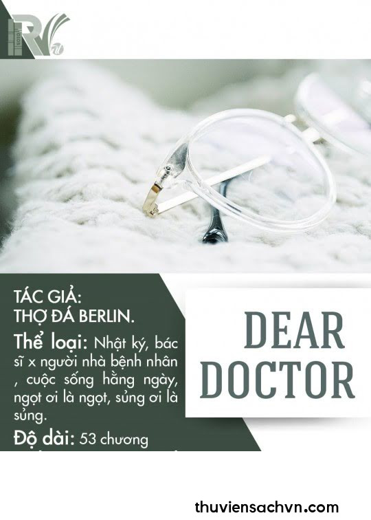 DEAR DOCTOR - BÁO CÁO BÁC SĨ