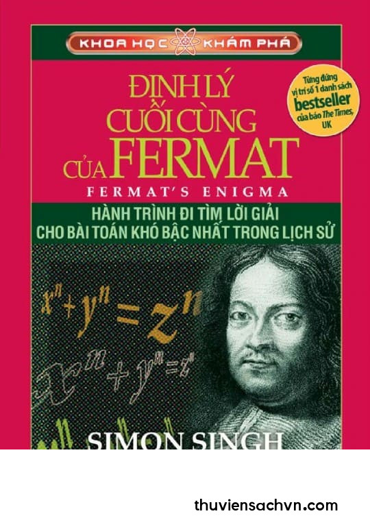 ĐỊNH LÝ CUỐI CÙNG CỦA FERMAT