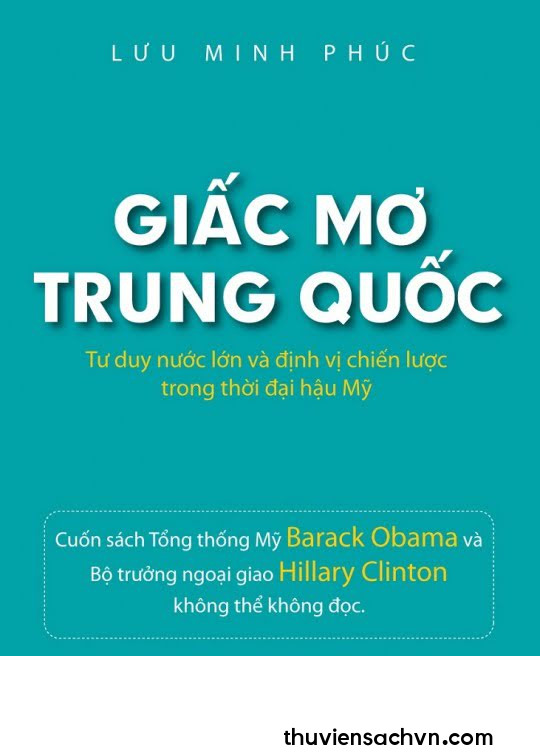 GIẤC MƠ TRUNG QUỐC