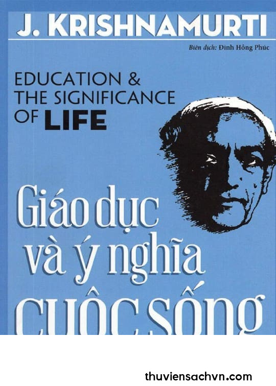 GIÁO DỤC VÀ Ý NGHĨA CỦA SỐNG