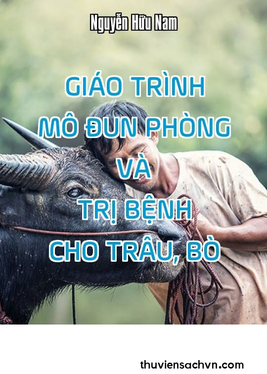 GIÁO TRÌNH MÔ ĐUN PHÒNG VÀ TRỊ BỆNH CHO TRÂU, BÒ