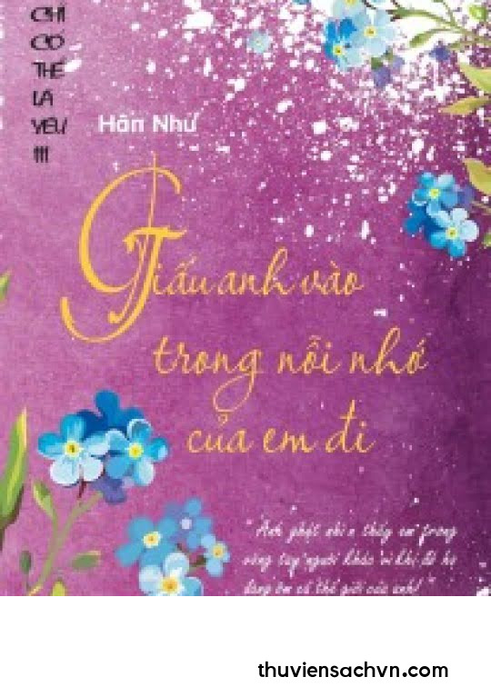 GIẤU ANH VÀO TRONG NỖI NHỚ CỦA EM ĐI