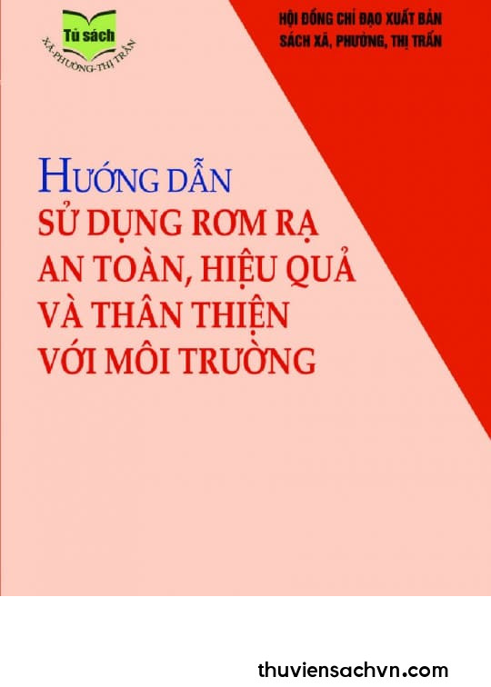 HƯỚNG DẪN SỬ DỤNG RƠM RẠ AN TOÀN, HIỆU QUẢ VÀ THÂN THIỆN VỚI MÔI TRƯỜNG