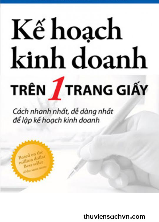 KẾ HOẠCH KINH DOANH TRÊN 1 TRANG GIẤY