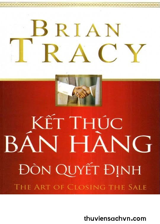 KẾT THÚC BÁN HÀNG ĐÒN QUYẾT ĐỊNH