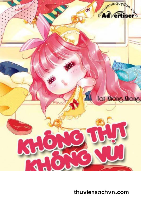 KHÔNG THỊT KHÔNG VUI