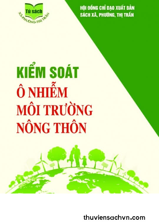 KIỂM SOÁT Ô NHIỄM MÔI TRƯỜNG Ở NÔNG THÔN