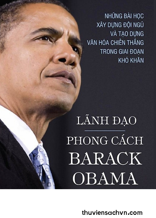 LÃNH ĐẠO PHONG CÁCH BARACK OBAMA