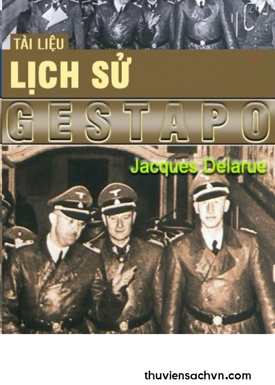 LỊCH SỬ GESTAPO