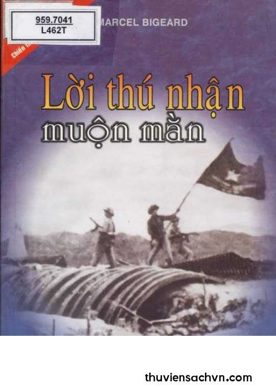 LỜI THÚ NHẬN MUỘN MẰN