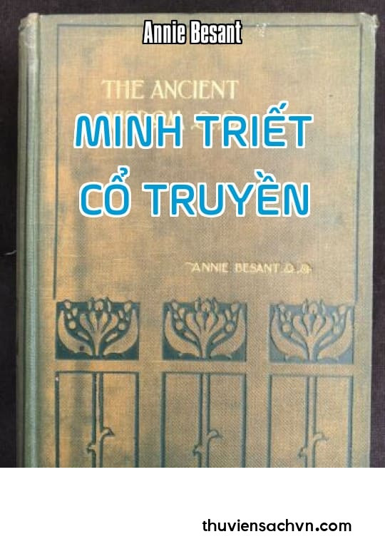 MINH TRIẾT CỔ TRUYỀN - QUYỂN 1