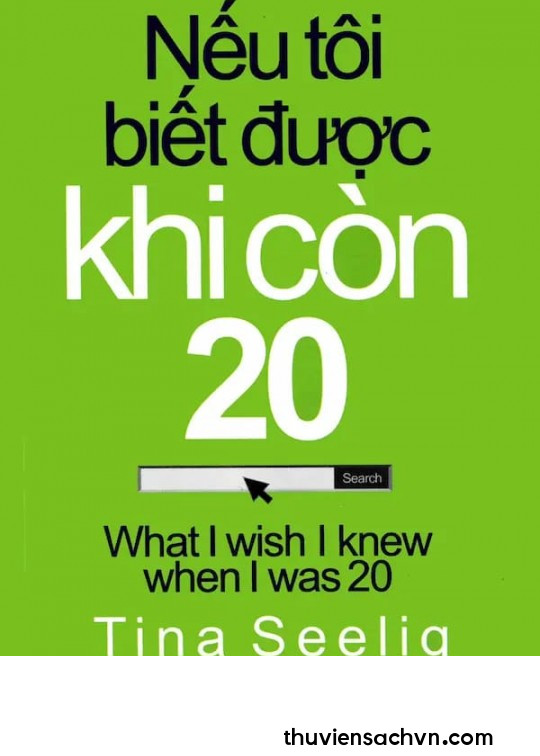 NẾU TÔI BIẾT ĐƯỢC Ở TUỔI 20