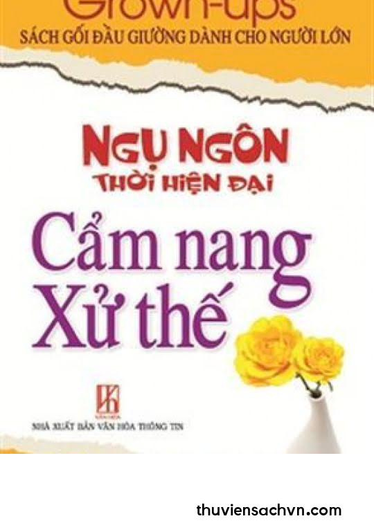 NGỤ NGÔN THỜI HIỆN ĐẠI - CẨM NANG XỬ THẾ