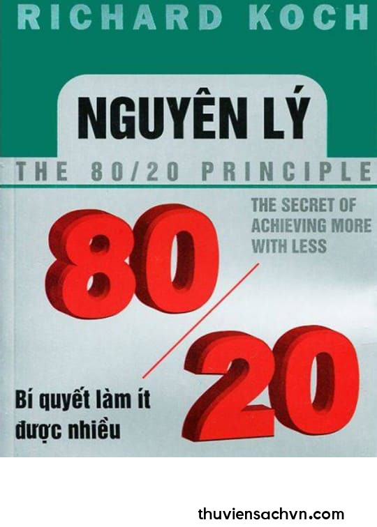 NGUYÊN LÝ 80-20