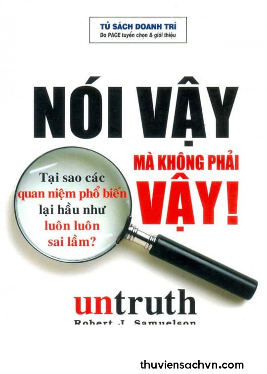 NÓI VẬY MÀ KHÔNG PHẢI VẬY