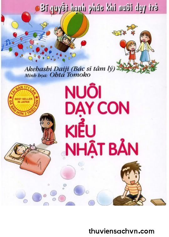 NUÔI DẠY CON KIỂU NHẬT BẢN