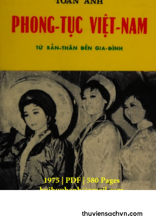 PHONG TỤC VIỆT NAM