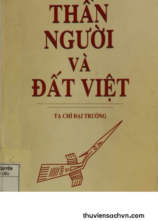 THẦN NGƯỜI VÀ ĐẤT VIỆT