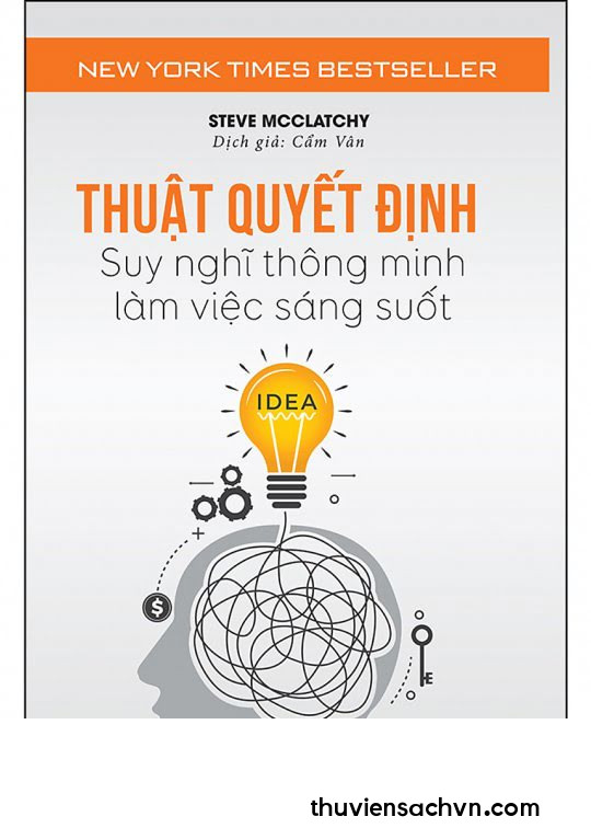 THUẬT QUYẾT ĐỊNH - SUY NGHĨ THÔNG MINH, LÀM VIỆC SÁNG SUỐT