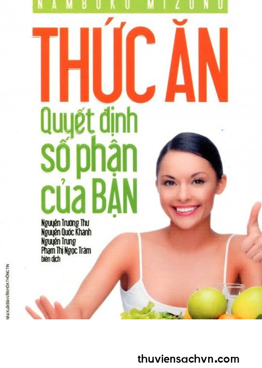 THỨC ĂN QUYẾT ĐỊNH SỐ PHẬN CỦA BẠN