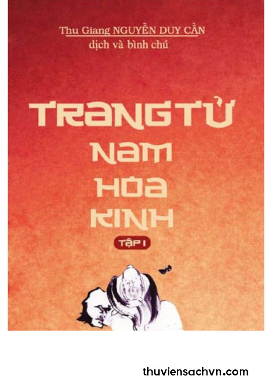 TRANG TỬ VÀ NAM HOA KINH