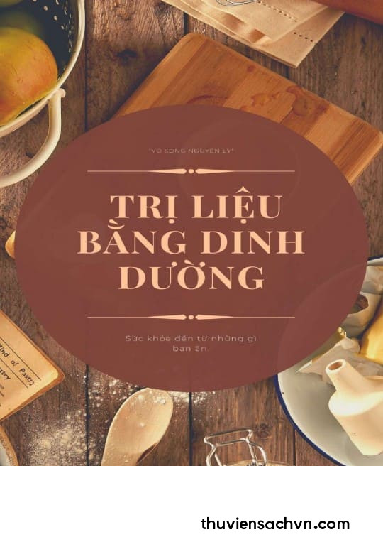 TRỊ LIỆU BẰNG DINH DƯỠNG