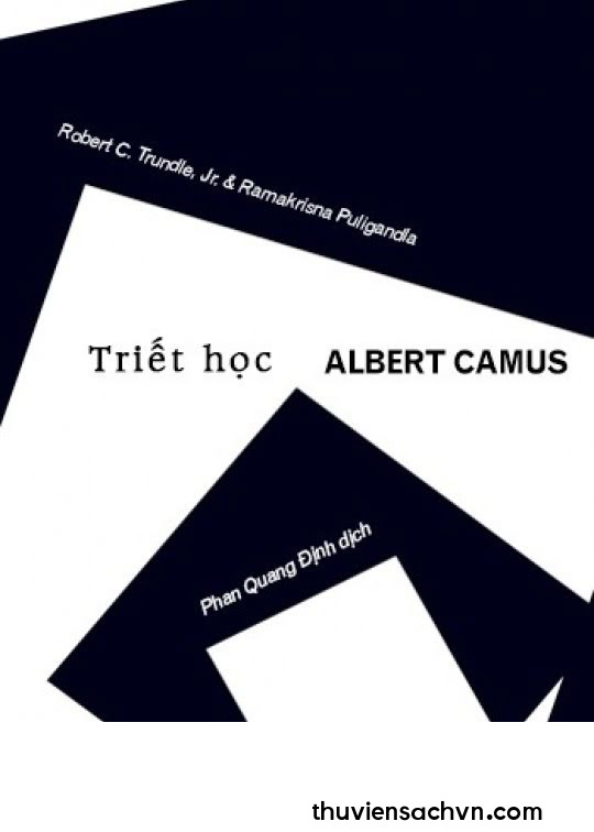 TRIẾT HỌC ALBERT CAMUS